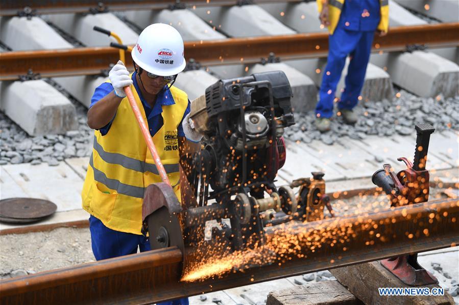 CHINA-ANHUI-SHANGQIU-HEFEI-HANGZHOU HIGH-SPEED RAILWAY-CONSTRUCTION (CN)