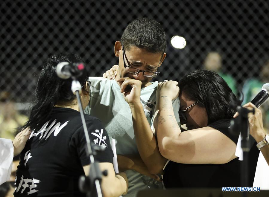 U.S.-EL PASO-MASS SHOOTING-MOURNING