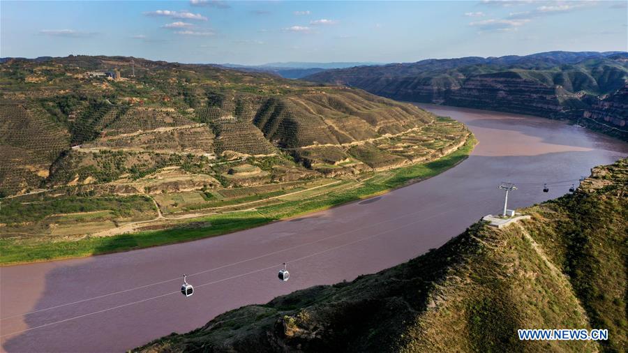 CHINA-SHAANXI-YELLOW RIVER-QIANKUNWAN-SCENERY (CN)