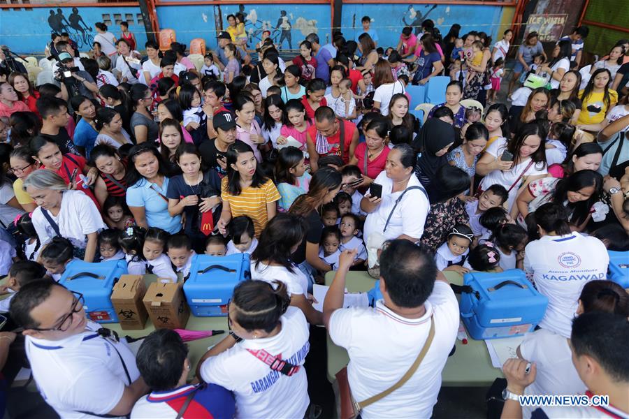 PHILIPPINES-MANILA-ANTI-POLIO VACCINATION CAMPAIGN