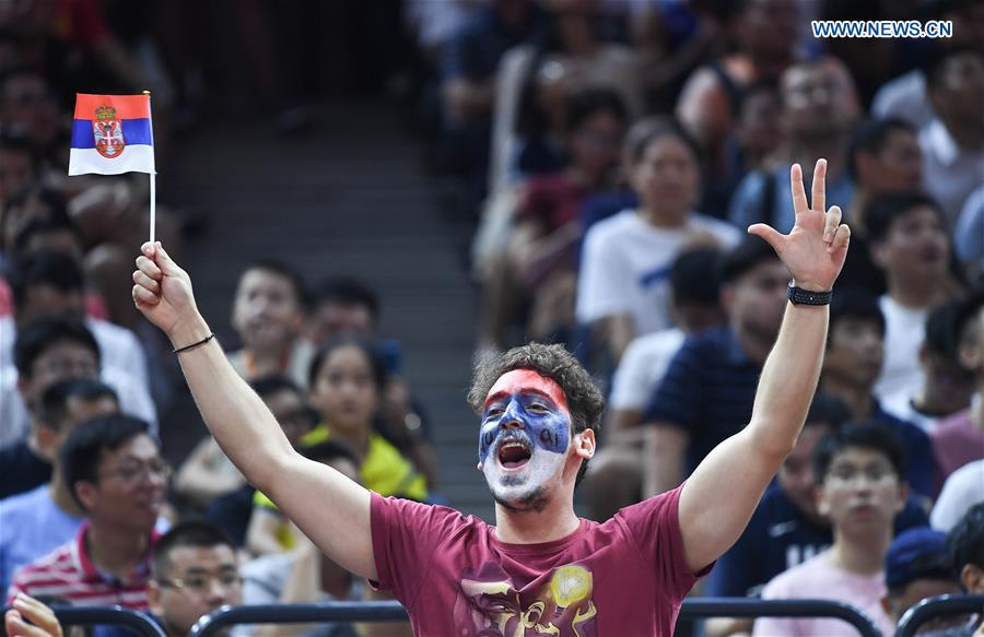 (SP)CHINA-FOSHAN-BASKETBALL-FIBA WORLD CUP-GROUP D-ITALY VS SERBIA (CN)