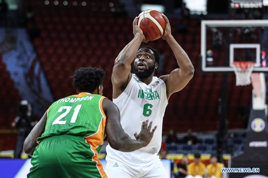 (SP)CHINA-GUANGZHOU-BASKETBALL-FIBA WORLD CUP-GROUP M-NGA VS CIV(CN)