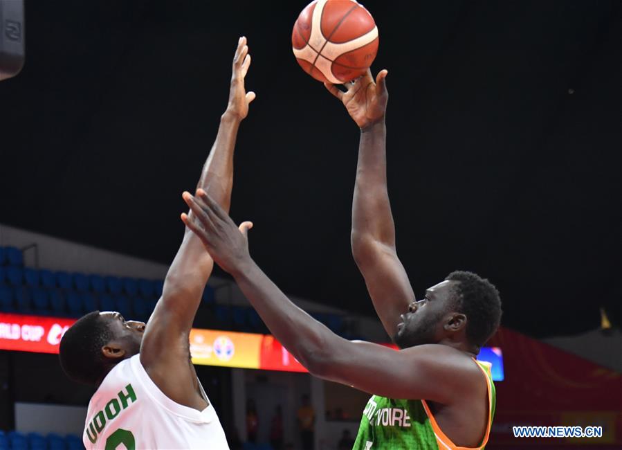 (SP)CHINA-GUANGZHOU-BASKETBALL-FIBA WORLD CUP-GROUP M-NGA VS CIV(CN)