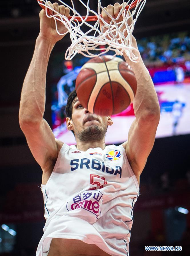 (SP)CHINA-WUHAN-BASKETBALL-FIBA WORLD CUP-GROUP J-SERBIA VS PUERTO RICO (CN)