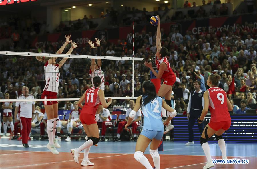 (SP)TURKEY-ANKARA-EUROPEAN WOMEN'S VOLLEYBALL CHAMPIONSHIP