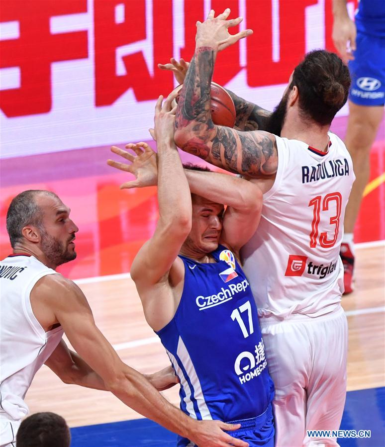 (SP)CHINA-BEIJING-BASKETBALL-FIBA WORLD CUP-CZE VS SRB (CN)