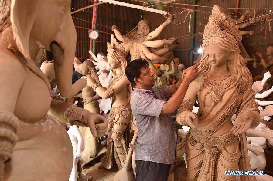 BANGLADESH-DHAKA-DURGA PUJA FESTIVAL-PREPARATION