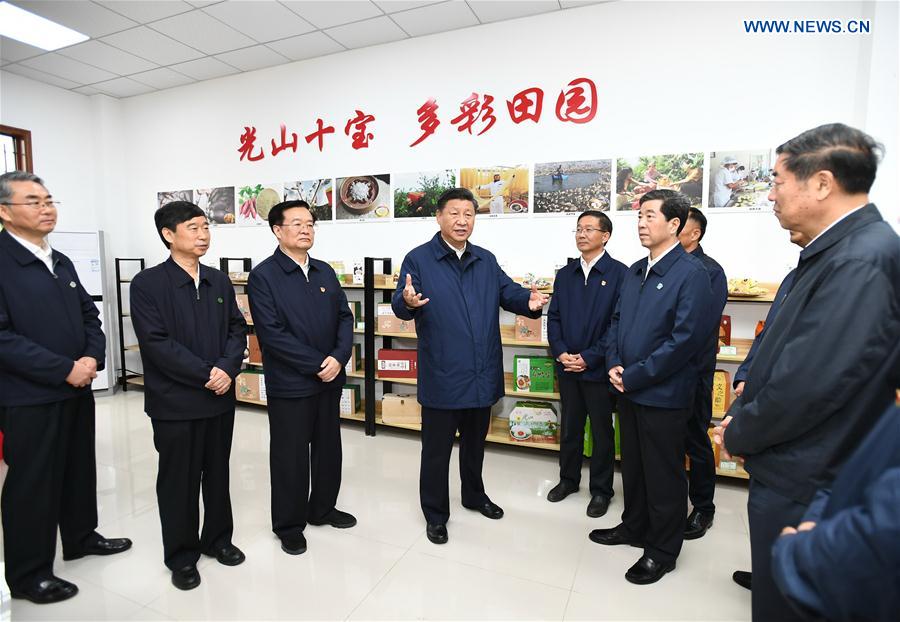 CHINA-HENAN-XI JINPING-POVERTY ALLEVIATION-INSPECTION (CN)