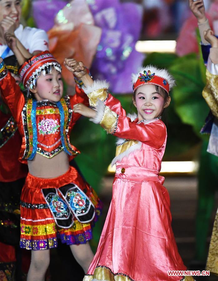 (PRC70Years)CHINA-BEIJING-NATIONAL DAY-CELEBRATIONS-EVENING GALA (CN)