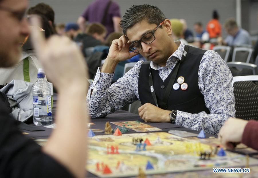 CANADA-VANCOUVER-BOARD GAME-CONVENTION