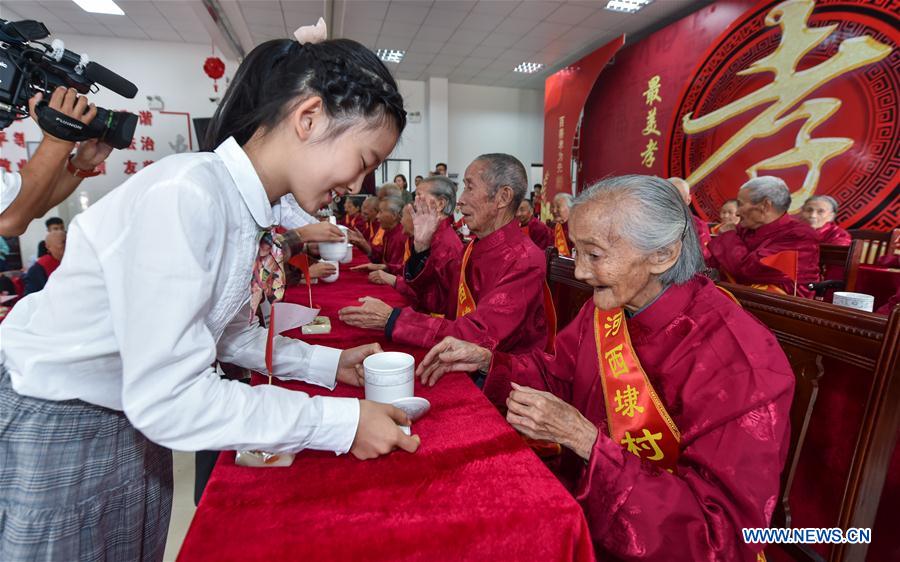 CHINA-ZHEJIANG-YUHANG-CHONGYANG FESTIVAL (CN)