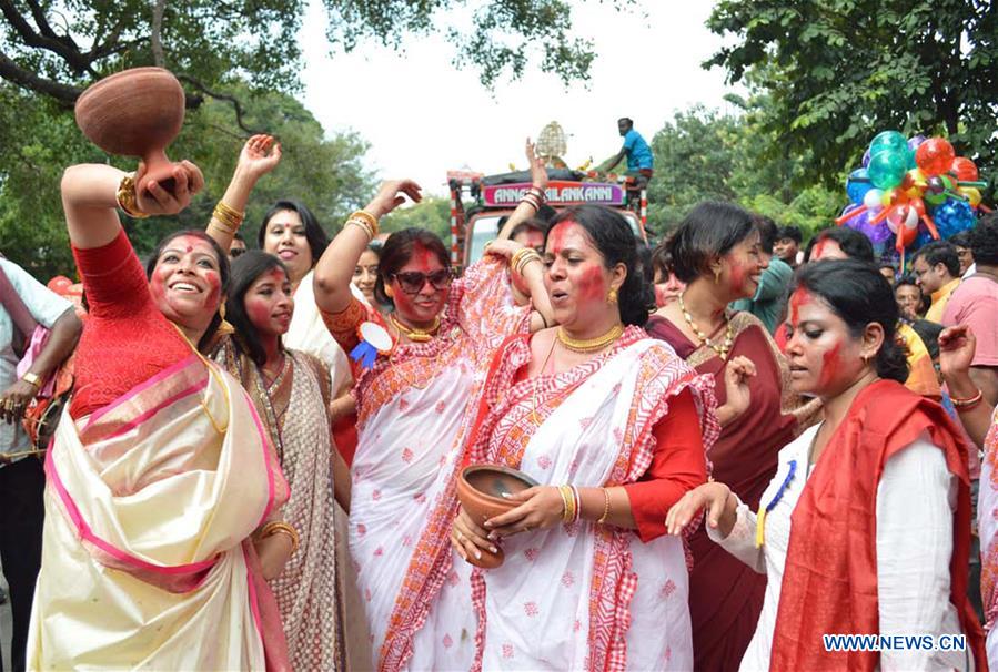 INDIA-BANGALORE-DURGA PUJA FESTIVAL