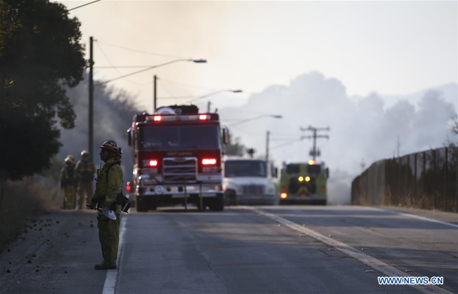 U.S.-LOS ANGELES-WILDFIRE