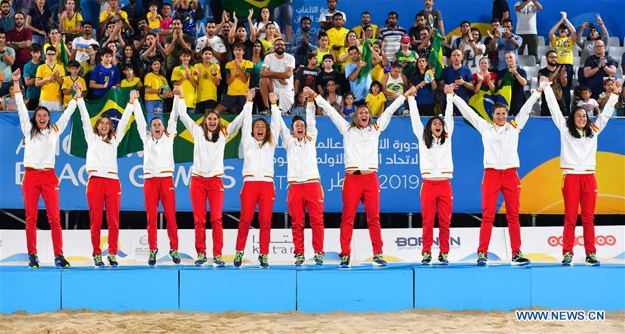 (SP)QATAR-DOHA-WORLD BEACH GAMES-BEACH SOCCER