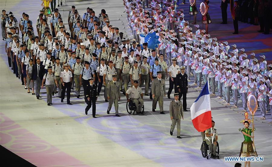 (SP)CHINA-WUHAN-7TH MILITARY WORLD GAMES-OPENING CEREMONY