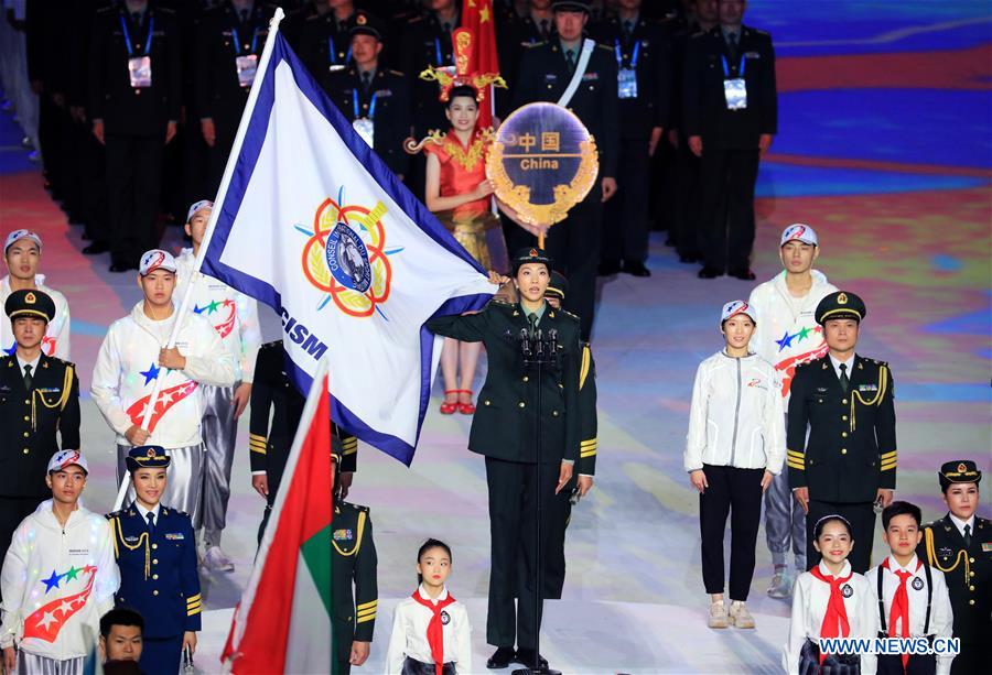 (SP)CHINA-WUHAN-7TH MILITARY WORLD GAMES-OPENING CEREMONY