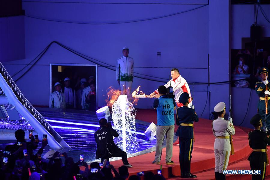 (SP)CHINA-WUHAN-7TH MILITARY WORLD GAMES-OPENING CEREMONY