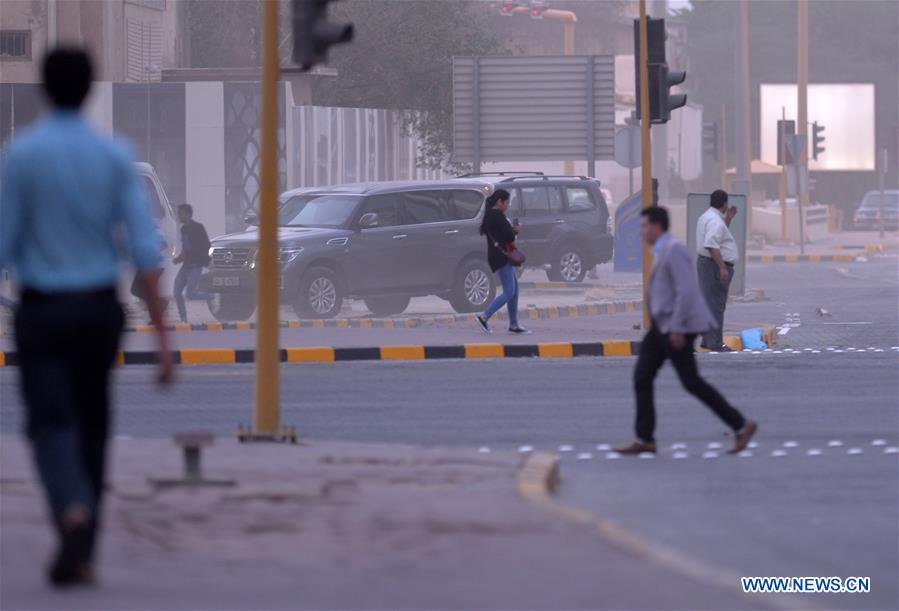 KUWAIT-KUWAIT CITY-SANDSTORM