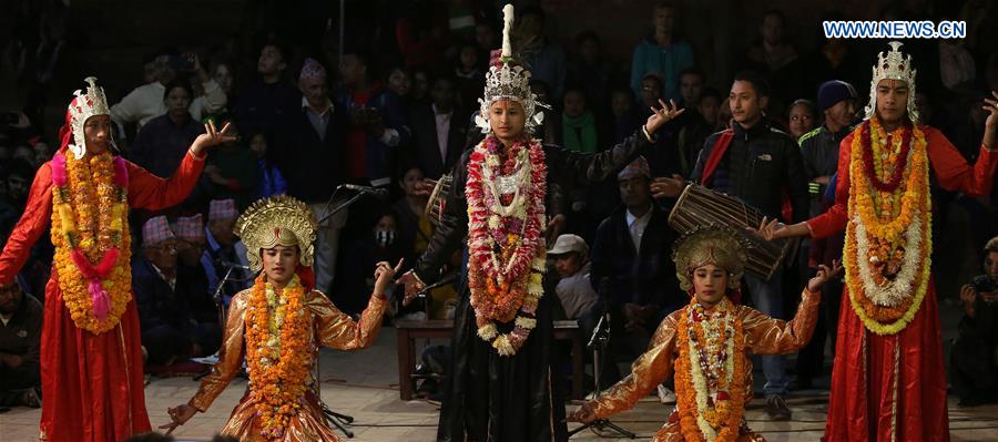 NEPAL-LALITPUR-FESTIVAL-KARTIK NAACH FESTIVAL