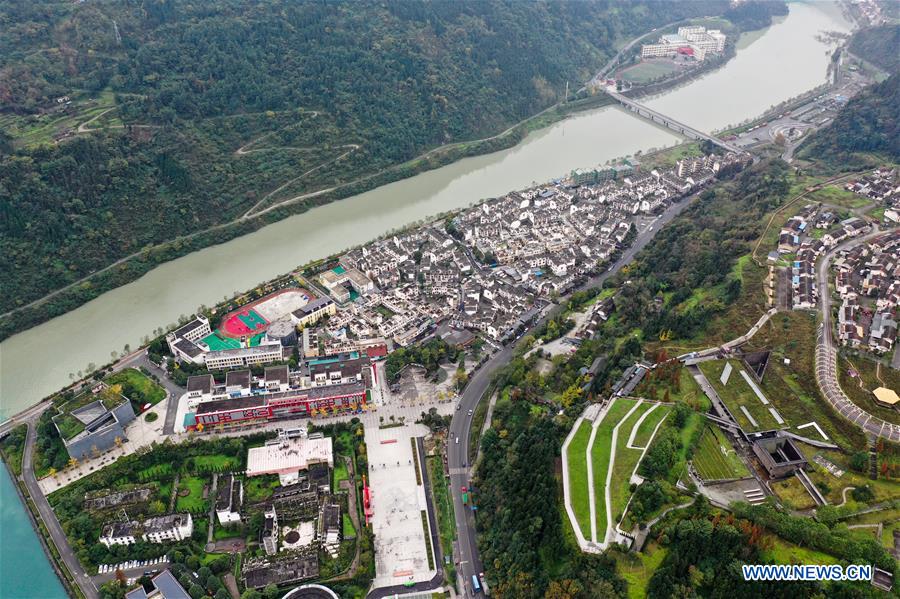 CHINA-SICHUAN-YINGXIU-AERIAL VIEW (CN)