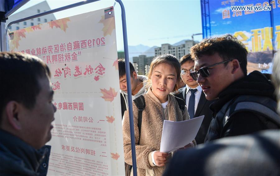 CHINA-TIBET-LHASA-JOB FAIR (CN)