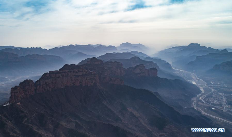 CHINA-HEBEI-HANDAN-SCENERY-AERIAL VIEW (CN)