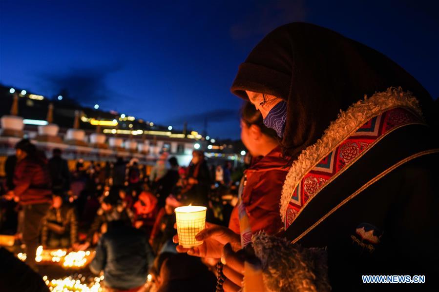 CHINA-QINGHAI-XINING-BUTTER LAMP FESTIVAL (CN)