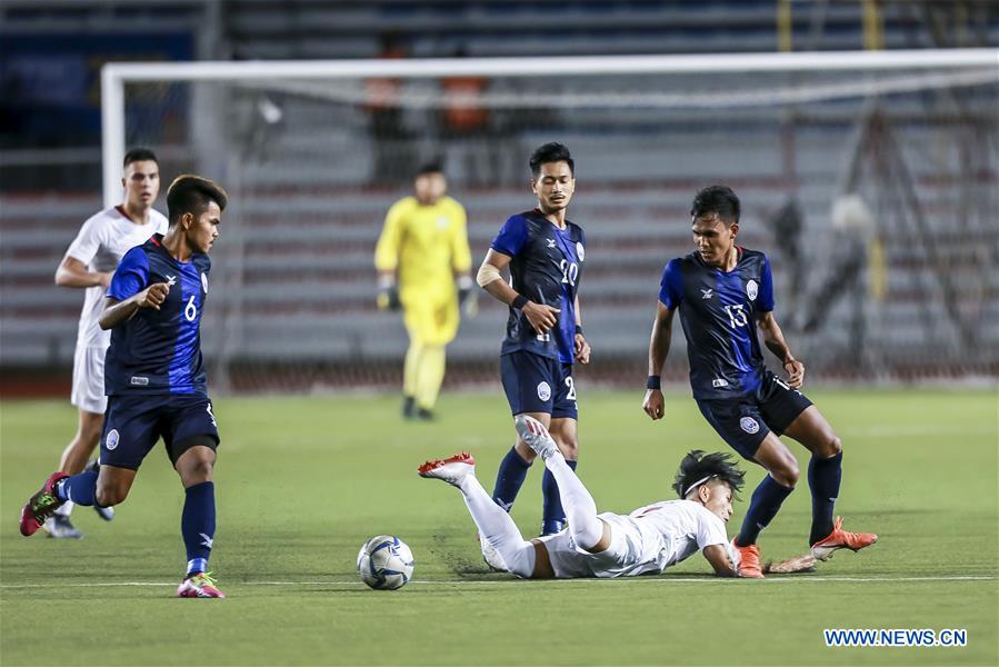 (SP)PHILIPPINES-MANILA-FOOTBALL-SEA GAMES PHI VS CAMBODIA