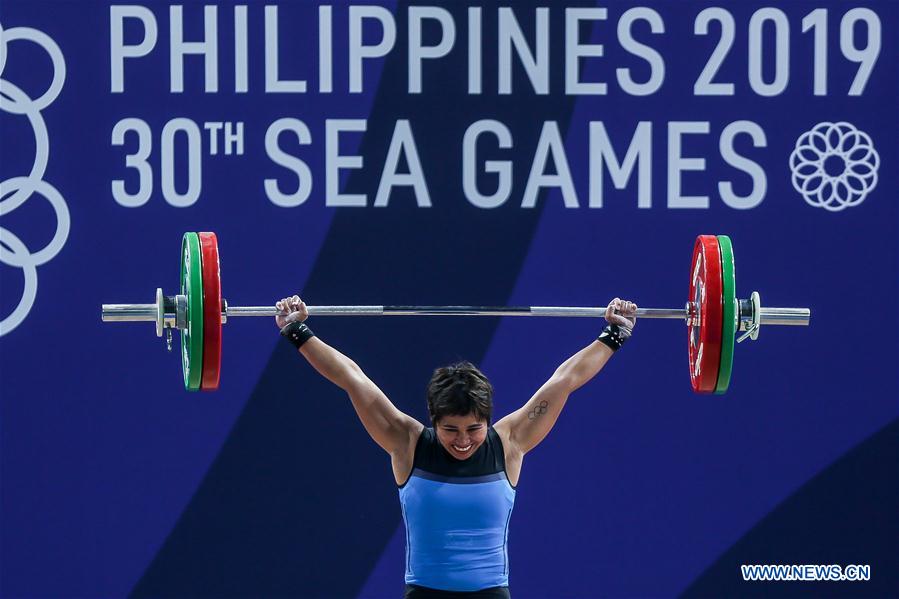 (SP)PHILIPPINES-QUEZON CITY-SEA GAMES-WEIGHTLIFTING