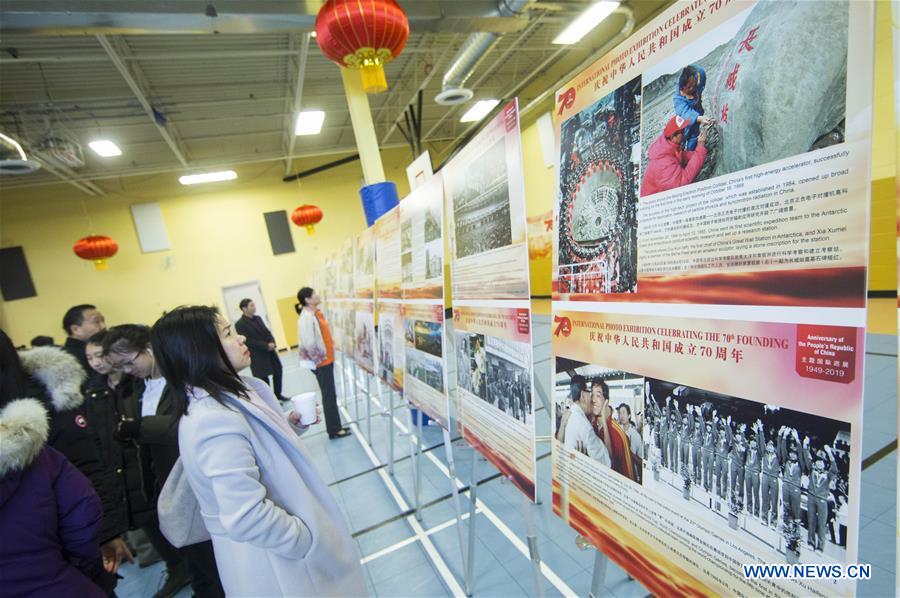 CANADA-TORONTO-70TH ANNIVERSARY-CHINA-FOUNDING-PHOTO EXHIBITION