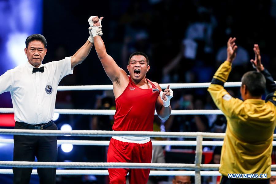 (SP)PHILIPPINES-SEA GAMES-MEN'S 81KG BOXING