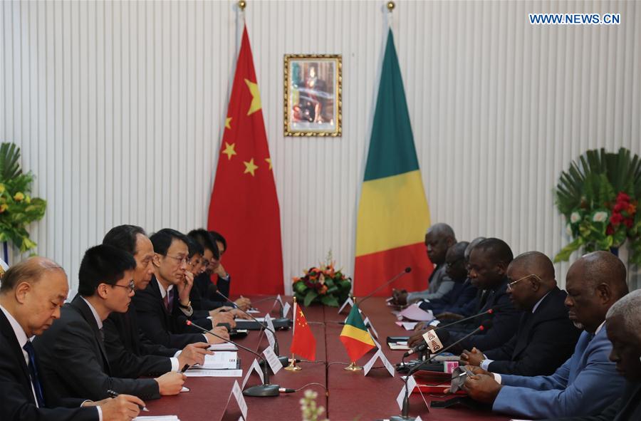 CONGO-BRAZZAVILLE-JI BINGXUAN-VISIT