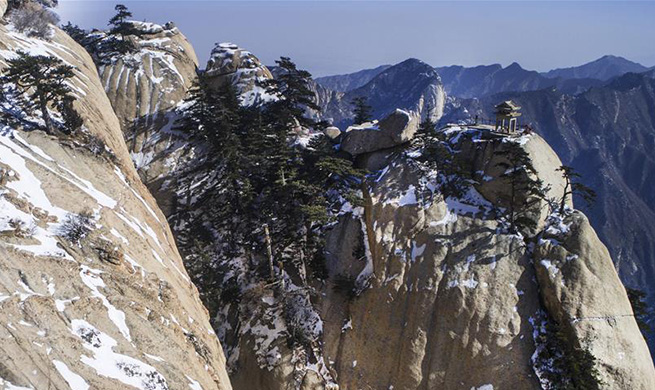 Appealing scenery in Huashan Mountain, northwest China