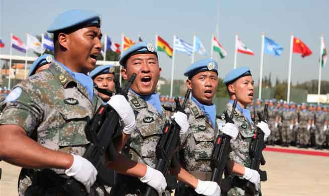 Chinese peacekeepers to Lebanon awarded UN Peace Medal of Honor