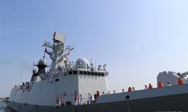 Chinese naval escort fleet concludes friendly visit to Cambodia