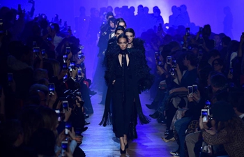 Creations of Elie Saab presented at Paris Fashion Week F/W 2018