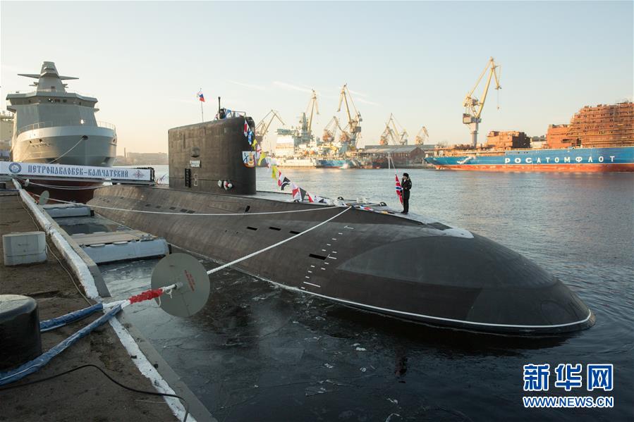 （國際）（1）俄為太平洋艦隊建造的首艘636.3型潛艇交付海軍