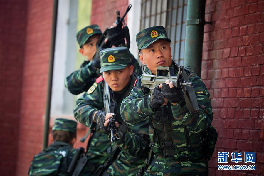 （十九大代表風(fēng)采·圖文互動）（1）李玉峰：反恐鐵拳帶兵人