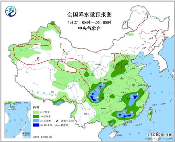 周末雨不休！南北方同迎大范圍降水