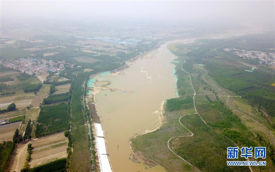 （圖文互動）（4）永定河河北省廊坊段干涸25年后首次通水