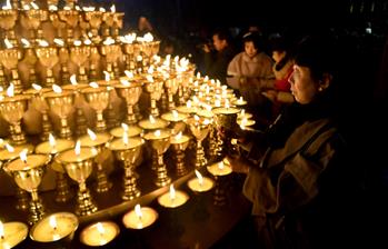 西安：祈福燈會(huì)祈吉祥