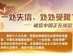 圖解：“一處失信、處處受限”——誠信中國正在崛起