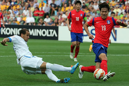 亞洲杯四分之一決賽：韓國2-0勝烏茲別克斯坦進(jìn)四強(qiáng)