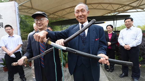 南京抗日航空烈士紀(jì)念館獲贈(zèng)日軍投降臺(tái)灣獻(xiàn)降軍刀