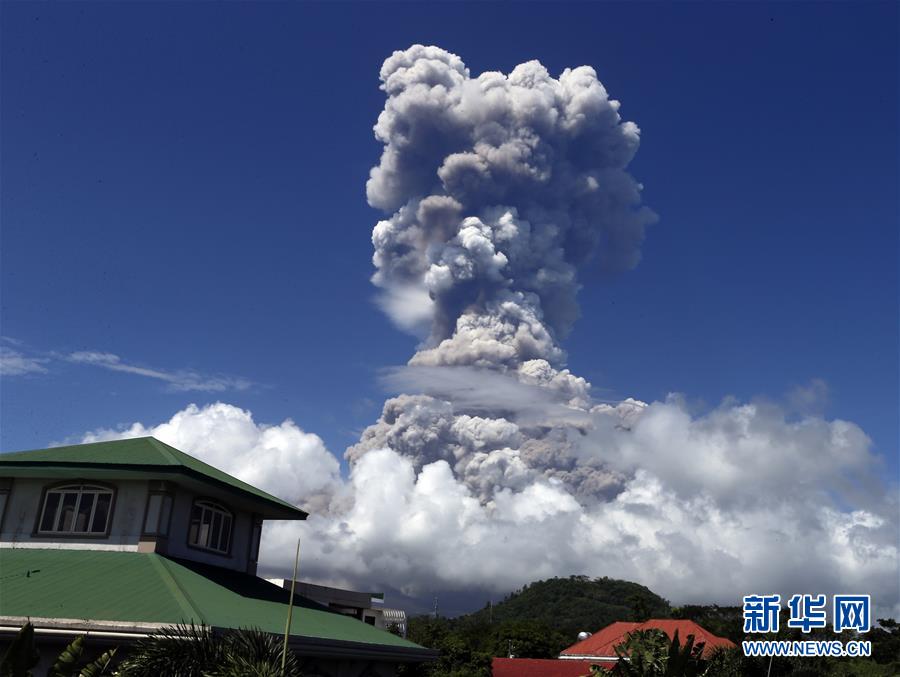 （國際）（1）菲律賓馬榮火山噴發(fā)危險上升　