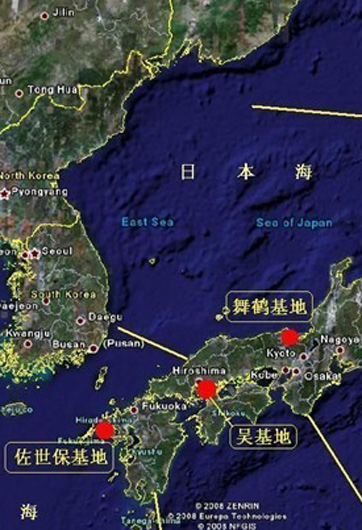 全景曝光日本各大準航母基地